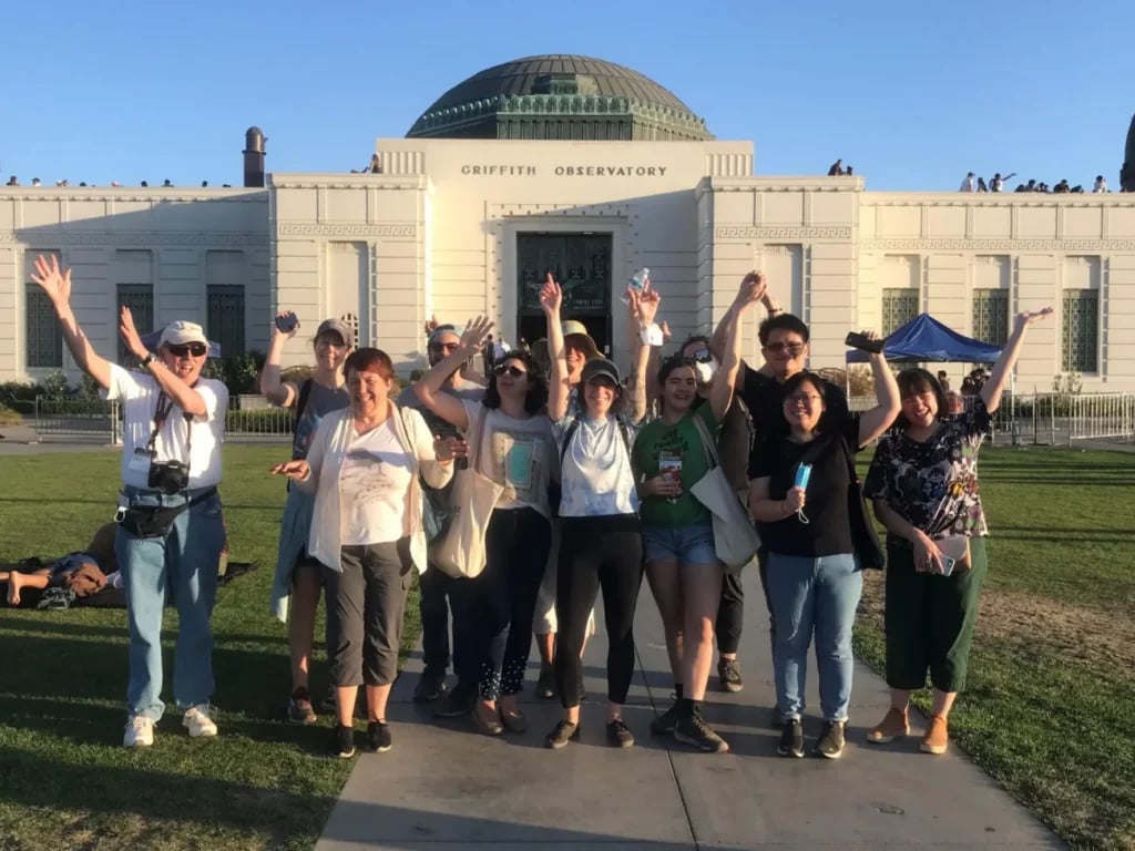 Griffith Observatory Hike 1